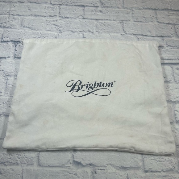 Brighton Dark Green Crocodile Embossed Hobo Bag. - Picture 10 of 10